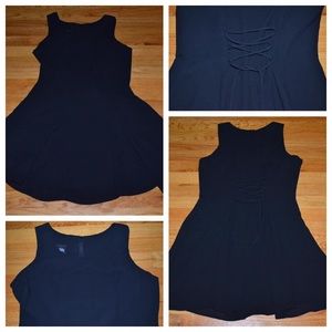 Women’s By Choice vintage black dress, size 9 juniors